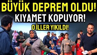 Dikkat Dikkat Çok kötü deprem oldu Kıyamet koptu 11il yıkıldı Türkiye akın etti Bizde gittik [upl. by Elnora]