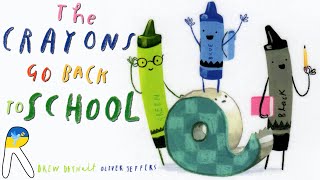 🖍️The Crayons Go Back to School  Animated Read Aloud Book with Messy Craft at the End [upl. by Ciapha134]