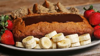 Banana Bread Fondue Boat [upl. by Trevlac]