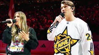 The WORST O Canada Ive EVER HEARD 2024 All Star Game Canadian National Anthem By The Reklaws [upl. by Dilan]