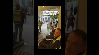 Birmingham UK  Security Team Baffled When Alerted Of Massive Robbery Taking Place 🇬🇧 UKMWshorts [upl. by Cresida]