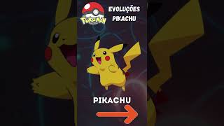 Conheça as evoluções do Pikachu no mundo dos Pokémon  Pikachu  todas as evoluções pokémon [upl. by Forest]