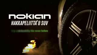 New Nokian Hakkapeliitta 8 SUV  Grip and durability like never before [upl. by Enymsaj]