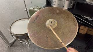 Pergamon Cymbals Hakan Fidan Master Series 24quot Ride [upl. by Dlorag]