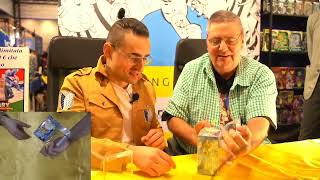 CardGameClub Unboxing  Con Gary Haase e Tuberanza live da Be Comics 2023 [upl. by Moll]