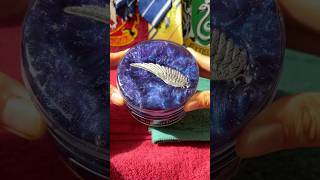 Ravenclaw Slime ASMR 🐦‍⬛Look at that bluishpurple glimmer ✨ scented lavender black tea slimeasmr [upl. by Varion]