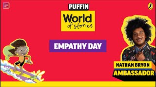 Nathan Bryon on Empathy Day and his book recommendations  Puffin World of Stories [upl. by Rhoades844]