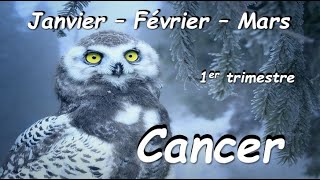 ♋️ CANCER 🦀  Le monde souvre à vous   1er trimestre 2024  Janvier Février et Mars [upl. by Anelleh]