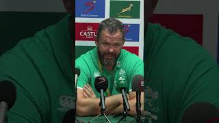 You need guts  Andy Farrell on Ciarán Frawley dropgoal rsavire [upl. by Glassman]