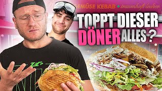 Ich teste EliasN97 Empfehlung zum BESTEN DÖNER Deutschlands quotRüyam Gemüse Kebabquot [upl. by Aitnis]