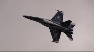 CF18 Hornet Demonstration  RIAT 2024 [upl. by Cesya959]