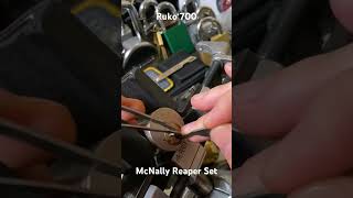 McNally Reaper Set Picking the Ruko 700 locksport lockpicking [upl. by Astrea]