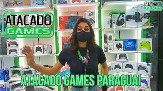 ATACADO GAMES PERIFÉRICOS GAMES  TOUR PELA LOJA NO PARAGUAI PY🎮🕹️ [upl. by Elsinore]