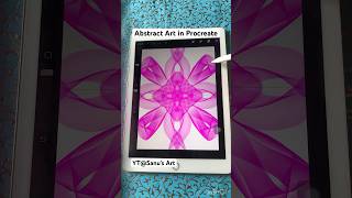 Abstract Art in Procreate shorts [upl. by Benjy]