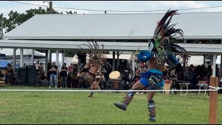 Aztec Dancers at the 2024 Nanticoke Lenni Lenape Pow Wow [upl. by Aenad]