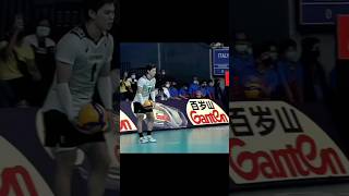 Yuji Nishida’s 128 kmh serve 💀🏐🔥 fypage haikyuu yujinishida volleyball fyp [upl. by Kaehpos]