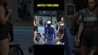 I need to hold my Mop 😊anatoly gym prank [upl. by Nalad]