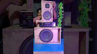 Homemade Dj setup youtubeshorts shorts ytshorts dj bass amplifier diy btechnic [upl. by Neerual]