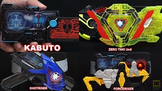 DX ZERO ONE DRIVER  KABUTO PROGRISE Key Clock Upping Kabuto Kamen Rider Zero One Kabuto [upl. by Ardiek]