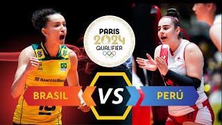 Preolímpico FIVB  Brasil vs Perú  Reaccionamos en vivo [upl. by Andaira425]