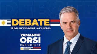 Seguí en vivo el Debate Presidencial desde las 1900  Yamandú Orsi Presidente [upl. by Rettuc]