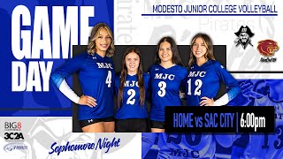 MJC Volleyball vs Sac City [upl. by Mort306]