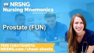 Prostate FUN Nursing Mnemonics Nursing School Study Tips [upl. by Lawley]