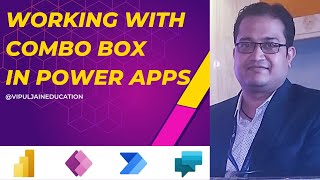 Working with Combo Box in Power Apps [upl. by Ruella]