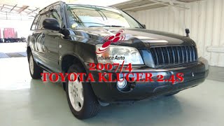 20074 TOYOTA KLUGER 2 4S 288504 [upl. by Leummas]