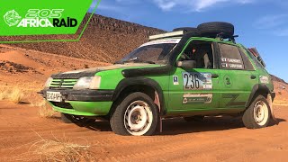 TRAVERSER LE DESERT EN PEUGEOT 205🏜NOTRE AVENTURE 205 AFRICA RAID 2020 🚗 [upl. by Roddy19]