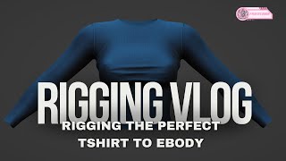 Ultimate Tshirt Rigging for Second Life secondlife EBODY blender [upl. by Reckford]