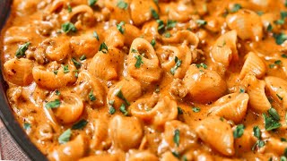 I have never eaten such delicious creamy pasta Easy quick and very tasty [upl. by Tongue]