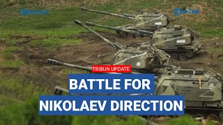 Battle for Nikolaev Ukraine lost 31 tanks 78 artillery units and over 240 servicemen 540p [upl. by Narrat597]