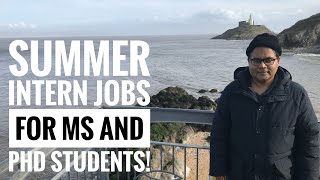 Get a summer intern industry job as a graduate student [upl. by Siron]