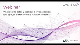 Webinar 2018 Analítica de datos y técnicas para Auditoría Interna [upl. by Iruy952]