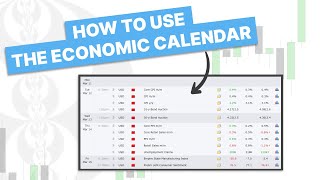 How To Use The Economic Calendar For Trading [upl. by Kilam]