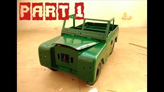 Rc project 1\10 land Rover defender 1968Rc проект 1\10 ленд ровер дефендер 1968 [upl. by Refinney]