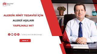 Alerjik Rinit Tedavisi İçin Alerji Aşıları Yapılmalı Mı [upl. by Chastity]