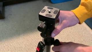 Neewer tripodIoptron Skyguider Pro review First video [upl. by Eileme]