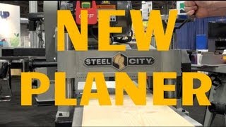 15quot Thickness Planer NEW thickness planer from Steel City 40255 [upl. by Oigolue972]