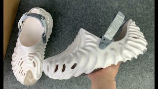 CROCS POLLEX CLOG BY SALEHE BEMBURY SPACKLE ALMOST WHITE [upl. by Nivel]