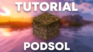 Tutorial como hacer PODZOL en Minecraft para tus granjas 2022  Facil y Rapido  eltomicas [upl. by Donohue]