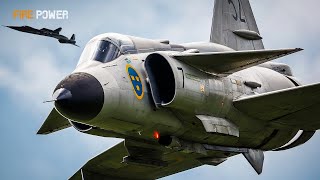 The Blackbird Chaser Saab 37 Viggen [upl. by Friedly]