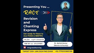 MICROBIOLOGY amp ANATOMY RACE Session by DR ASHISH [upl. by Nnyltak]