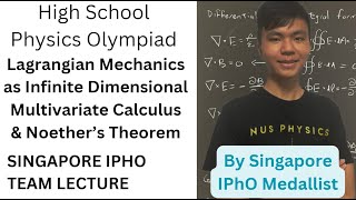 Lagrangian Mechanics as Infinite Dimensional Vector Calculus amp Noethers Theorem  SPOT Lecture [upl. by Naesed847]