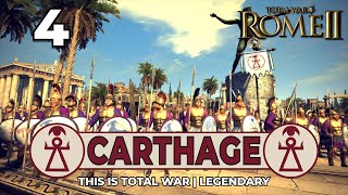 🔴LIVE THIS IS TOTAL WAR  LEGENDARY  CARTHAGE CAMPAIGN 4 [upl. by Domeniga]