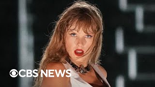 Taylor Swift in London for Eras Tour stops after Austria plot prevented [upl. by Hrutkay]