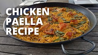 How To Make Chicken Paella  Recipe for Paella [upl. by Eitsirhc]