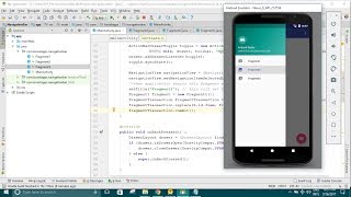 Create Navigation Drawer  Android Studio  Java [upl. by Leasa]