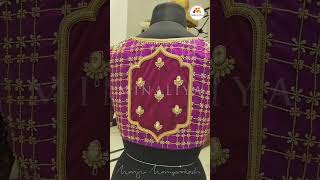 BEST DESIGNERS IN CHENNAI  MINALIYA FASHIONS7708588777 designerblouse bridalblouse bridal [upl. by Treblah]